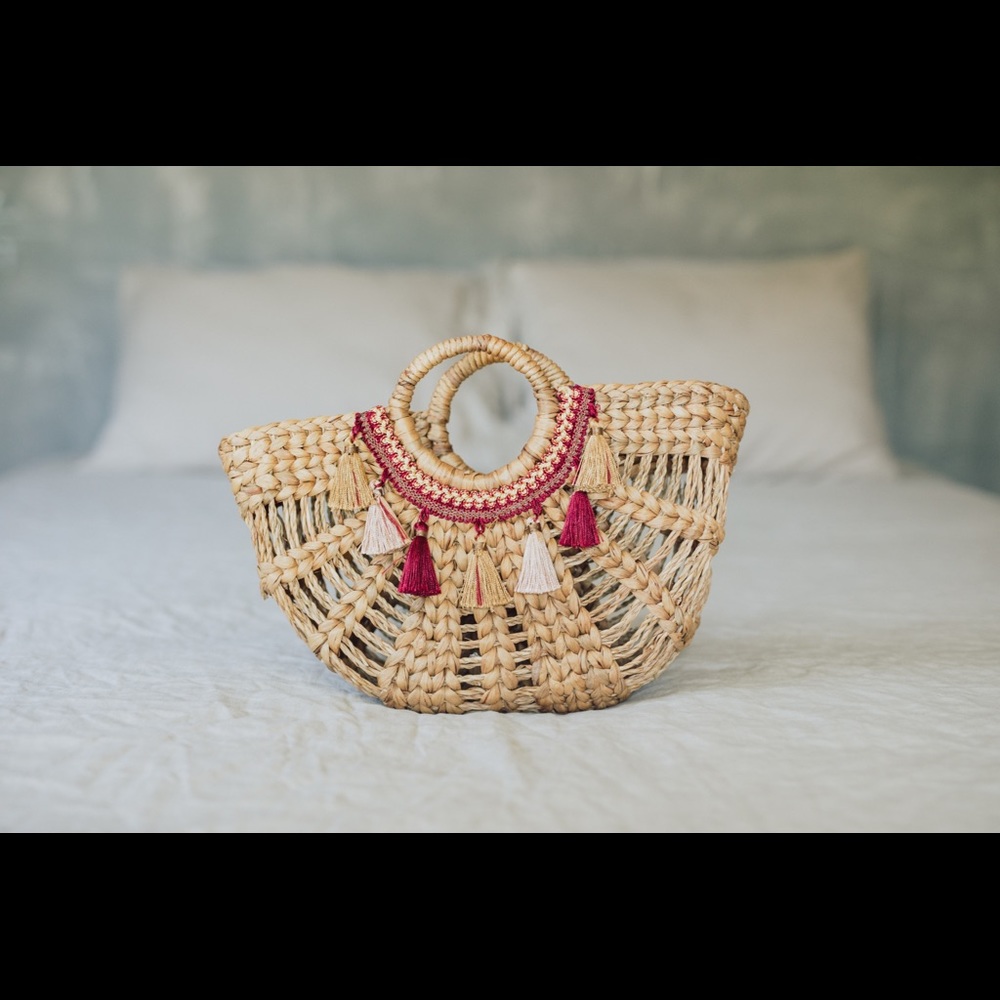 Handmade Summer Hyacinth Bag